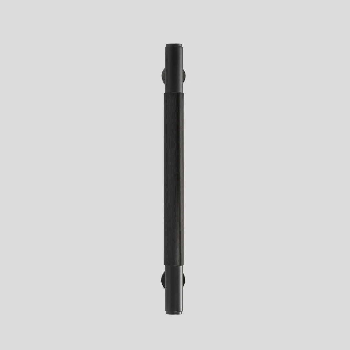 LA LINEA Solid Brass Linear Knurling Double-Sided Or Single Door Pull Handle