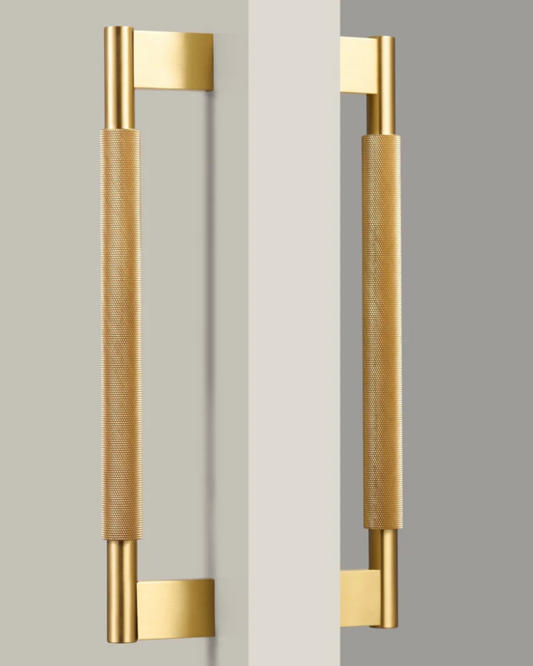 GRASSETO Solid Brass Double-Sided Or Single Door Pull Handle