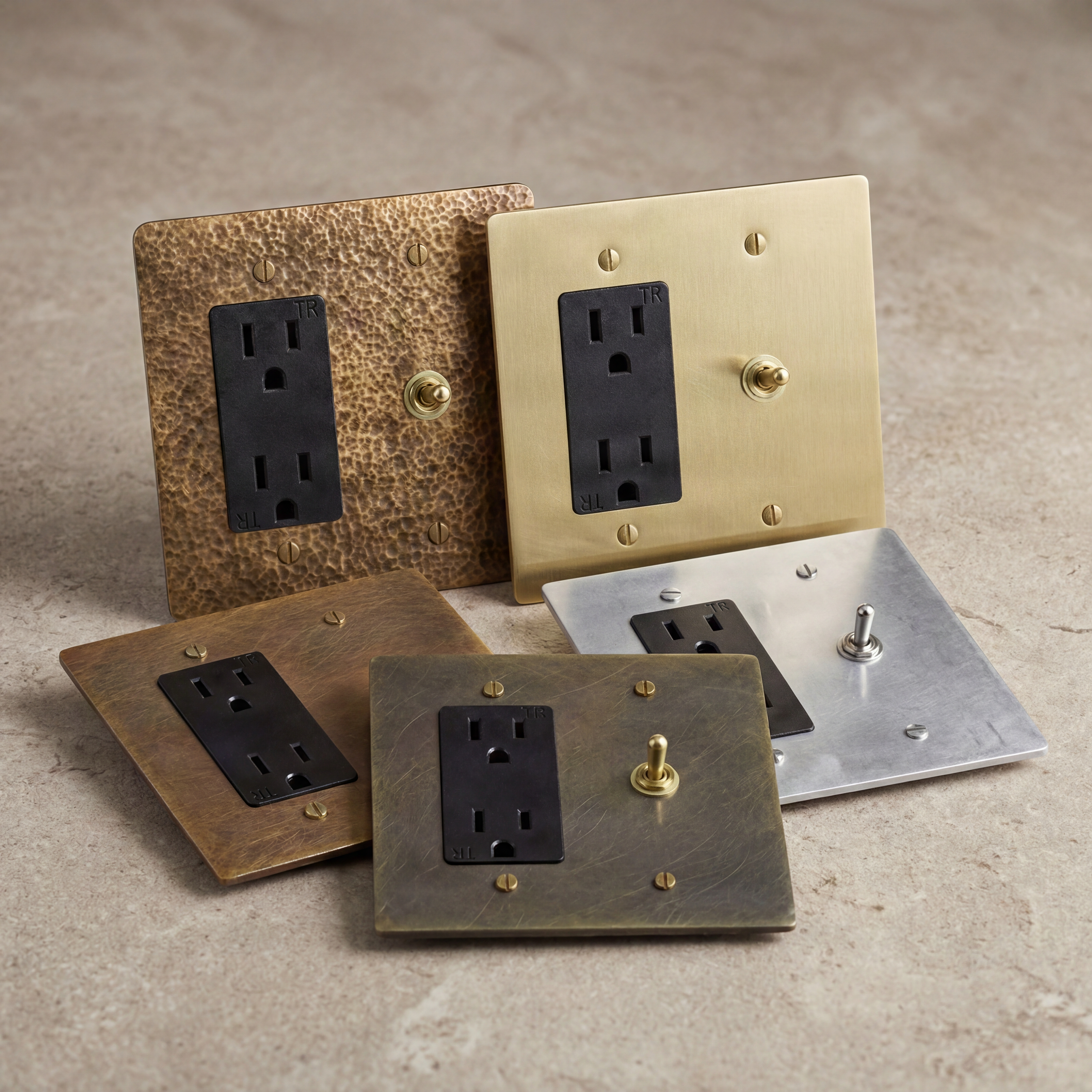 2 Gang Vintage Toggle Outlets collection thumbnail