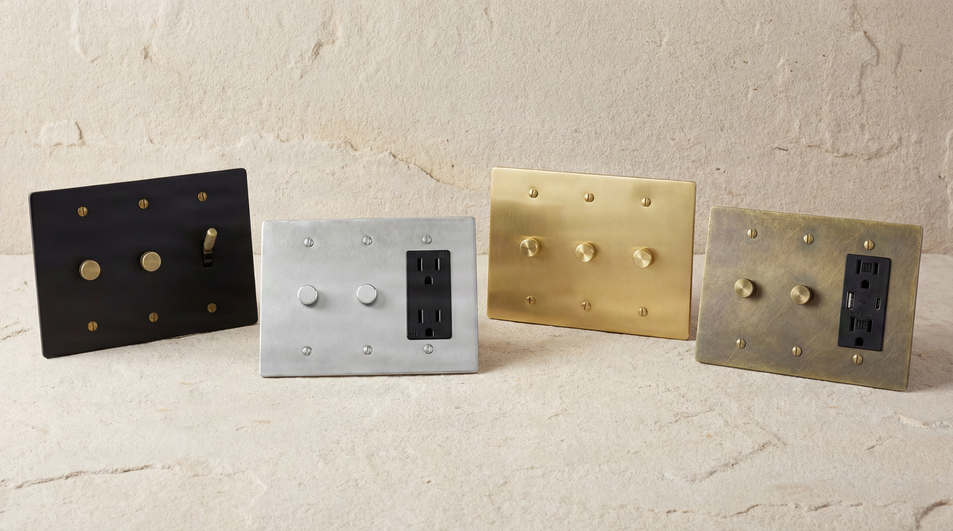 3 Gang Light Switches - Desktop Hero