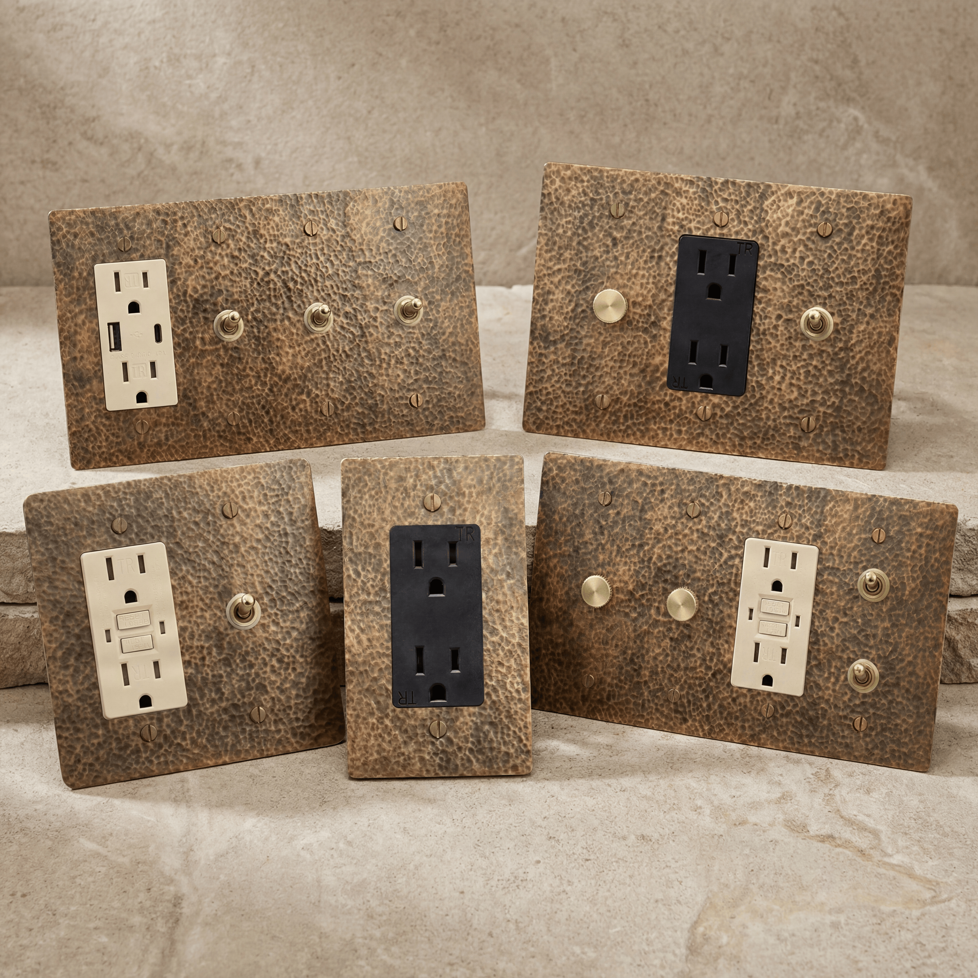 Hammered Brass Outlets collection thumbnail