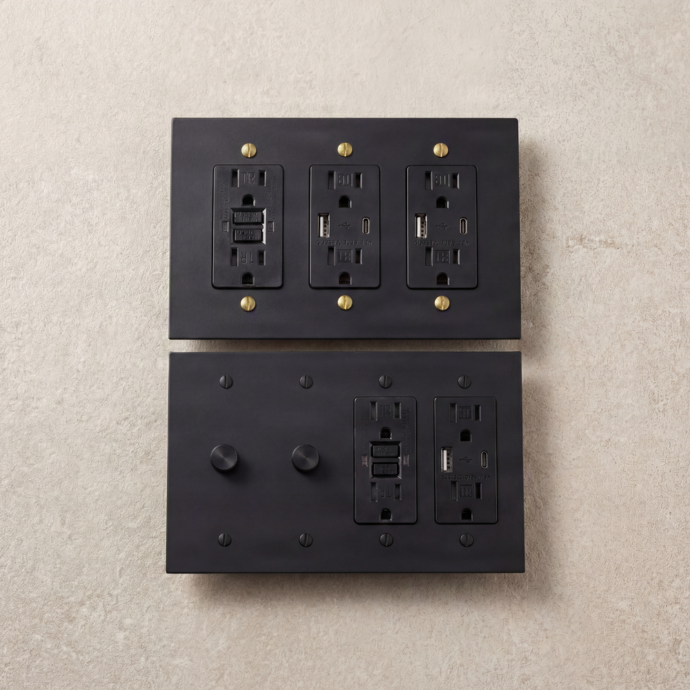Matte Black Usb Outlets collection thumbnail