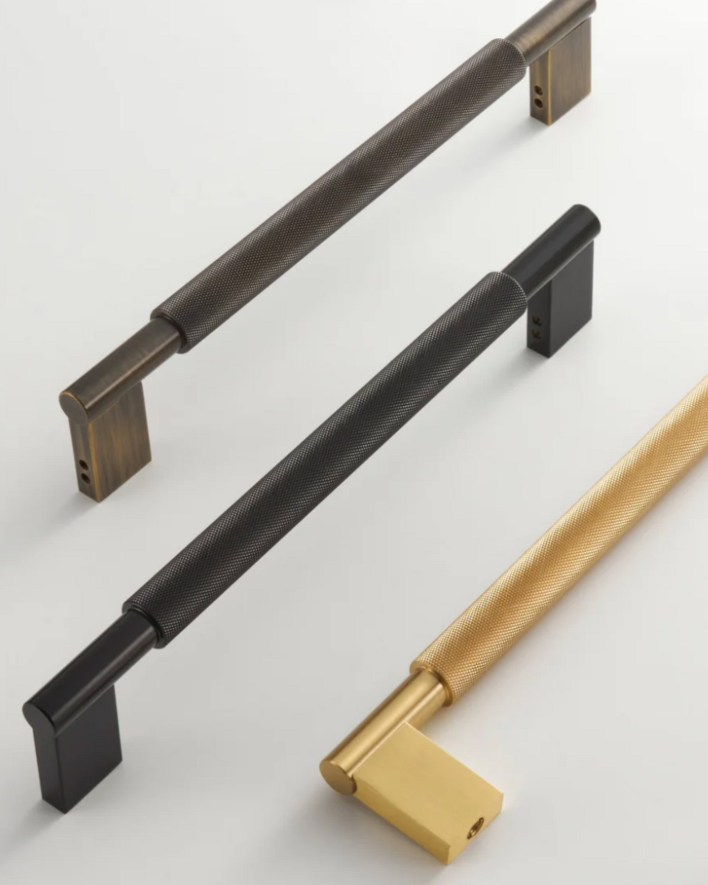 GRASSETO Solid Brass Double-Sided Or Single Door Pull Handle