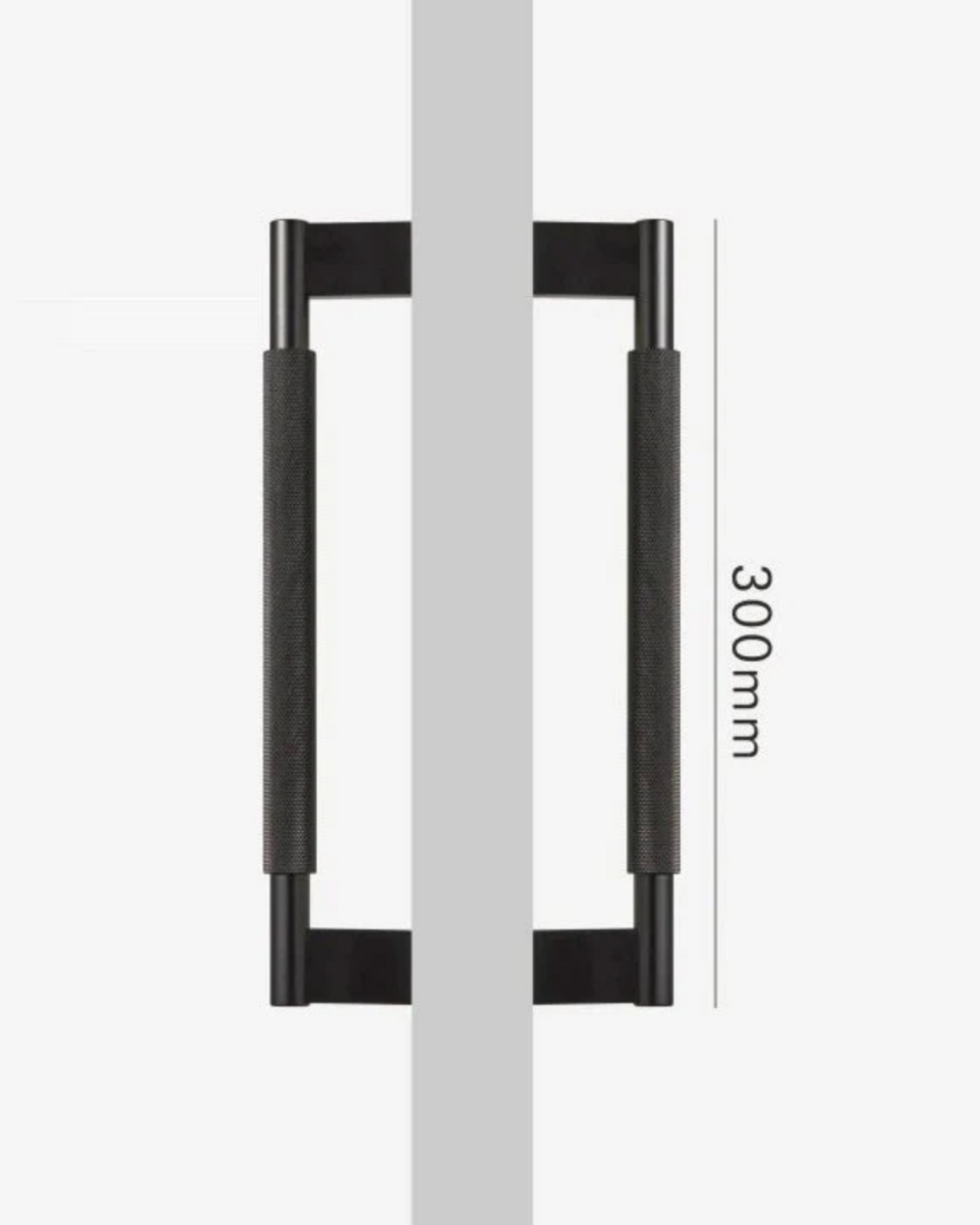 GRASSETO Solid Brass Double-Sided Or Single Door Pull Handle