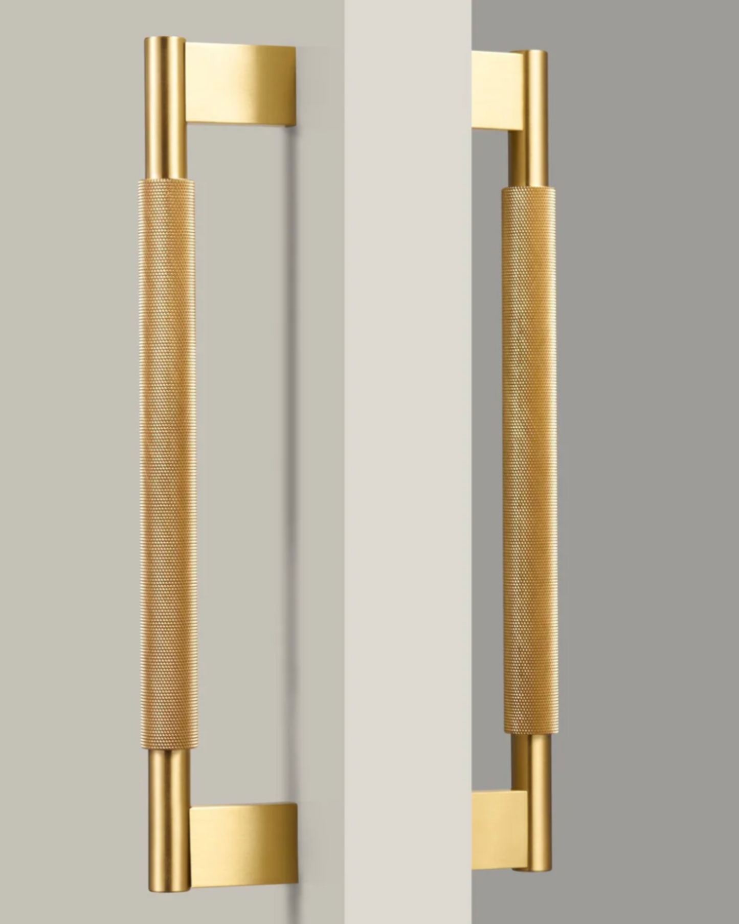 GRASSETO Solid Brass Double-Sided Or Single Door Pull Handle