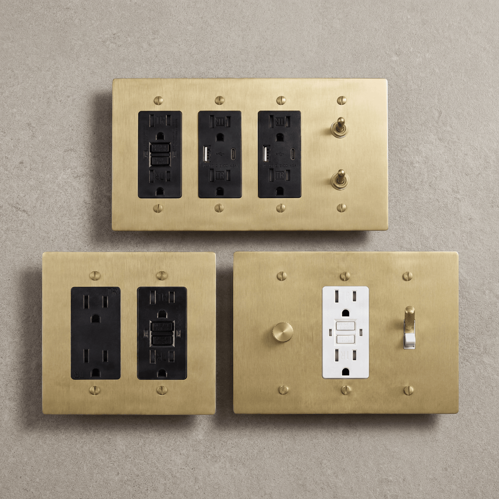Satin Brass Gfci Outlets collection thumbnail