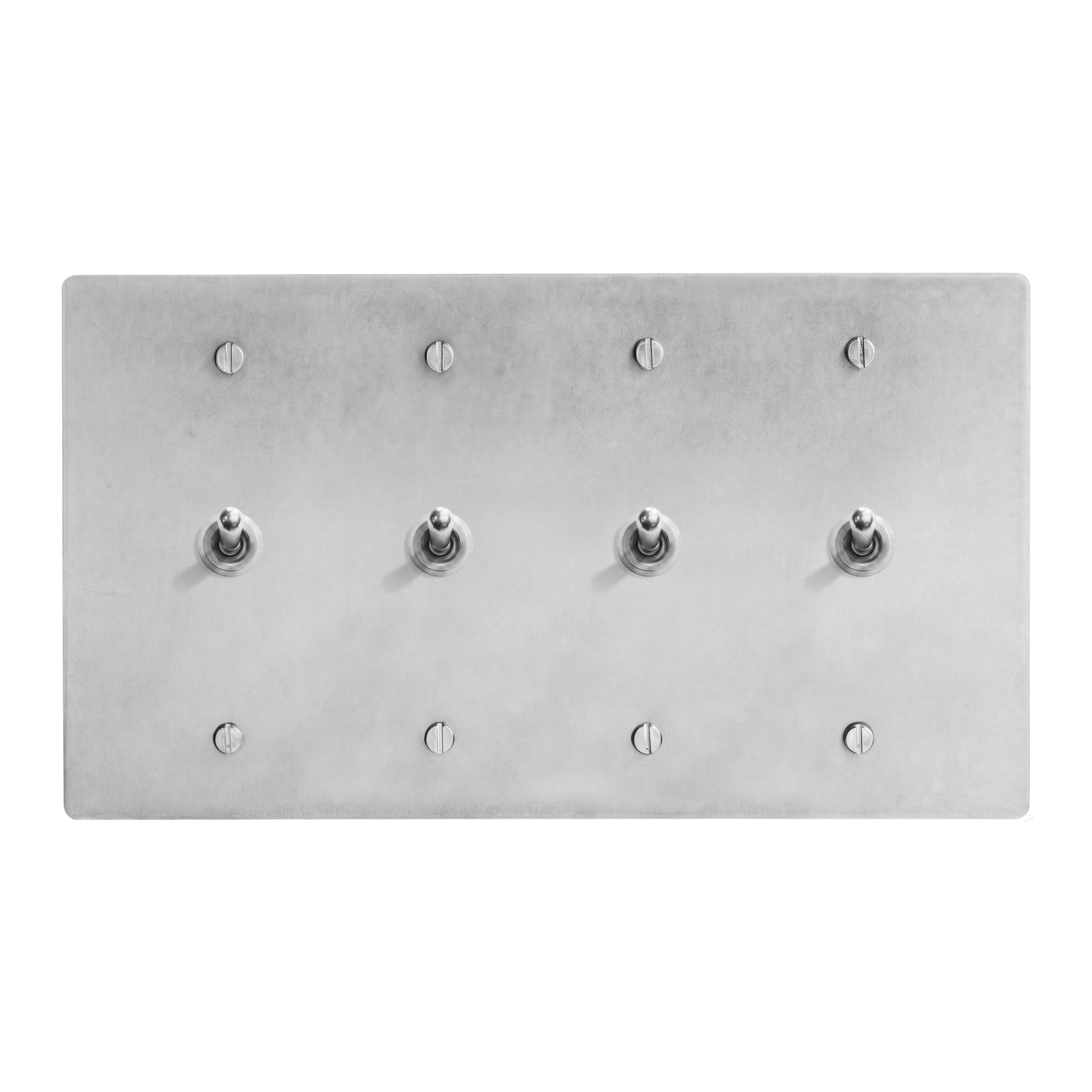 Satin Nickel 4-Gang Vintage Toggle, Vintage Toggle, Vintage Toggle & Vintage Toggle Switch Plate